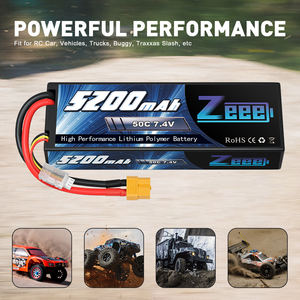 Zeee 5200mAh 50C 11,1 V 3S Lipo батарея с разъемом XT60 мягкий чехол для RC Heli/Самолет/Дрон - Product Image 4
