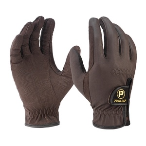 Gants d'<span class=keywords><strong>équitation</strong></span> professionnels légers, noirs, personnalisés, vente en gros, pour hommes et femmes - Product Image 1