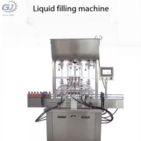 Machine de remplissage, de bouchage et d'étiquetage automatique monobloc rotative pour bouteilles, haute précision 1%, électrique pneumatique