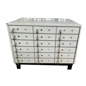 Stainless Steel Safe Deposit <b>Box</b> with JZ-02 Dual Key <b>Lock</b> for Bank Storage and Hotel Use - Product Image 1