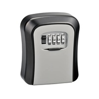 CH-856-2 Boîte Sécurisée Murale en Plastique avec Serrure à Code Numérique à 4 Chiffres pour Clés de Voiture
