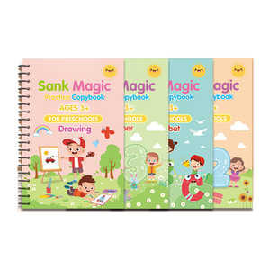 <span class=keywords><strong>Livre</strong></span> magique coulé langue anglaise papier d'art <span class=keywords><strong>livre</strong></span> magique pour écrire emballage impression offset papier Kraft papier couché boîte en carton - Product Image 1