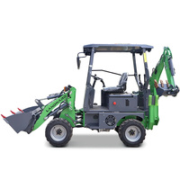 Mini-chargeuse-pelleteuse LANDWARD LW15-06, haute qualité, vente chaude, CE EPA 4x4, petite chargeuse-pelleteuse