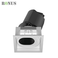 Nouveauté : Spot encastré LED carré ultra-plat réglable 7W COB