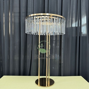 Gran oferta, decoración de boda, camino de plomo, soporte de flores de metal dorado, <span class=keywords><strong>mesa</strong></span> de boda, piezas de <span class=keywords><strong>centro</strong></span>, decoración de <span class=keywords><strong>mesa</strong></span> de fiesta de boda - Product Image 1