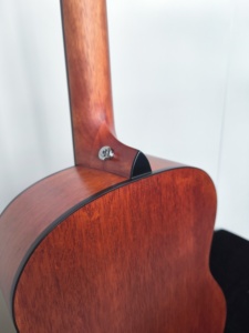 Guitare acoustique mini de 36 pouces, table en épicéa stratifié, dos et éclisses en acajou, finition mate Sunburst, style <span class=keywords><strong>Parlor</strong></span> - Product Image 5