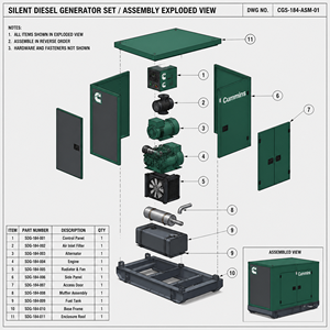 <span class=keywords><strong>Generador</strong></span> Diésel Súper Silencioso Cummins Weichai de 200kw 250kw 200kva 250kva con Arranque Automático y Control Remoto para Panadería, <span class=keywords><strong>Alquiler</strong></span> y Uso Comercial - Product Image 4
