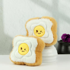 HECION Food Sushi adorabile portachiavi per auto in peluche regalo coppia portachiavi zaino Charm accessori 15CM - Product Image 3