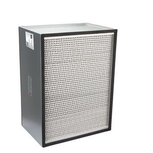 Filtre à air plissé profond H14 pour hotte de ventilation, prix usine Chine - Product Image 2