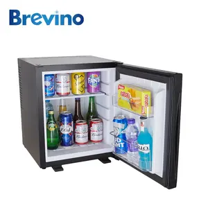 Brevino 30L Hotel minibar Silent minibar hotel mini fridge with solid door