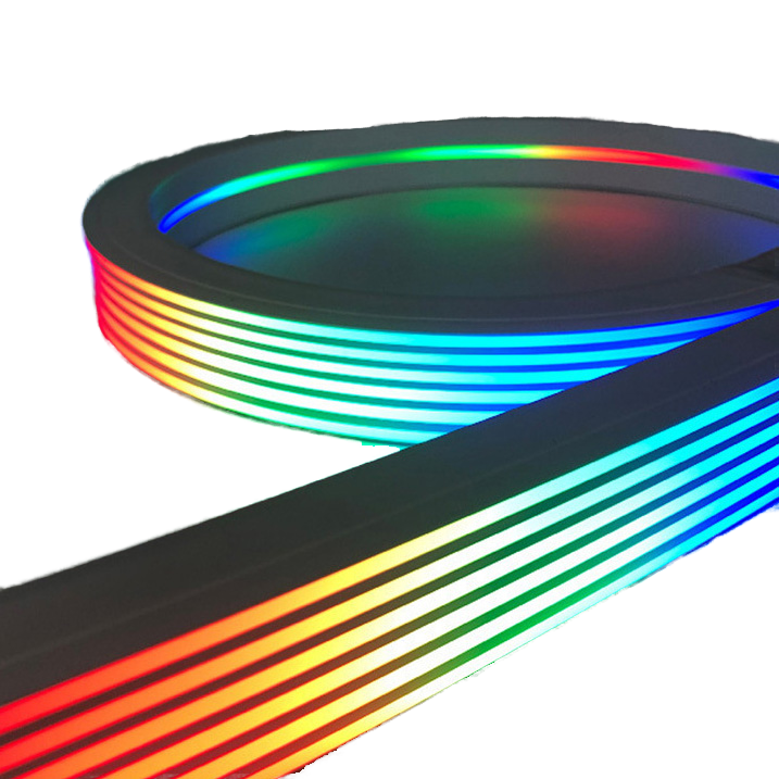 High Brightness 8*16MM Pure Silicone IP67 Waterproof Magic Neon Lights SMD3535 App Control Garden LED Light Strings