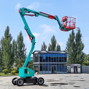 Самоходная подъемная платформа с сертификатом CE, новая, для внутренних и наружных строительных работ - Product Image 2