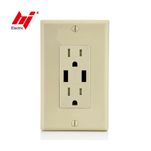 2024 Offre Spéciale 15a Double Usb Type a Chargeur Rapide Double Prise Usb Avec Plaque Murale - Product Image 6