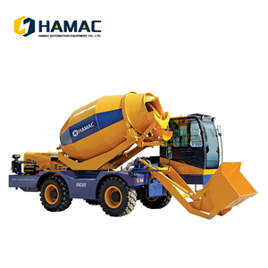Camion malaxeur à béton autochargeur HAMAC HMC350/HMC400/HMC550 Capacité de décharge Moteur diesel - Product Image 5