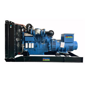 ชุดเครื่องกำเนิดไฟฟ้าดีเซลสำหรับไซต์งาน1375KVA Yu Chai แบบเปิดเครื่องกำเนิดไฟฟ้าดีเซล MX-1030-4ในโรงงาน - Product Image 1