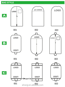 Robe de mariée blanche non tissée grands sacs <span class=keywords><strong>à</strong></span> vêtements grand sac de couverture robe sac de <span class=keywords><strong>vêtement</strong></span> pour le stockage - Product Image 6