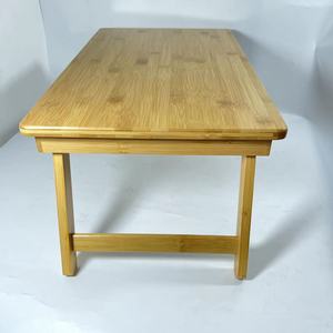 大人の子供のための脚付き卸売竹折りたたみラップトップテーブル竹トレイ - Product Image 5