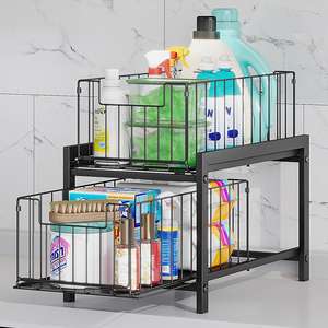 Estante de Almacenamiento Multiusos, Resistente, de Metal, para Baño, Dormitorio, Cocina, Ahorra Espacio - Product Image 5