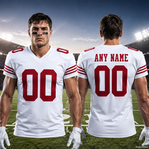 Maillot domicile personnalisé avec logo de l'équipe de football de Kansas City 2026 – Maillot de soutien essentiel pour les fans du Chiefs Kingdom - Product Image 4