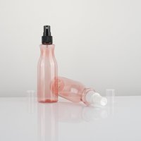 Flacon pulvérisateur portable en PET de 120 ml avec pulvérisateur fin pour le visage, le corps, les voyages et les cosmétiques