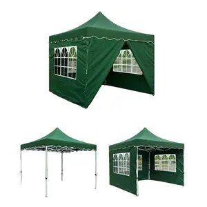 Hot sale China church window sidewalls pop up canopy tent outdoor 3x3 3x4.5 3x6m gazebo