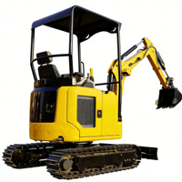 Mini-excavatrice certifiée CE, petite pelle hydraulique sur chenilles, engin de construction, moteur, pompe, engrenage, PLC, 1 roulement
