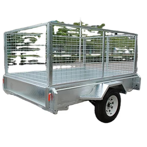 Remolque de <span class=keywords><strong>jaula</strong></span> de un solo eje de caballo normal 6x4 - Product Image 1