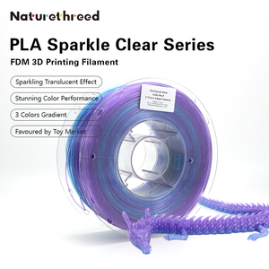 خيوط طباعة ثلاثية الأبعاد من نوع PLA حريرية متعددة الألوان وشفافة من Nature3D، خيوط PLA عالية السرعة للطباعة، مواد طباعة ثلاثية الأبعاد PLA. - Product Image 4