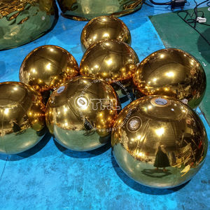 Boules à facettes rouges personnalisées avec logo, en PVC, gonflables, écologiques, faciles à installer, ballon géant disco, <span class=keywords><strong>château</strong></span> gonflable brillant, ballons d'extérieur - Product Image 3