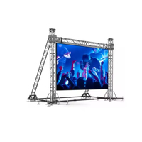 Panneaux d'affichage LED extérieurs P2.976 500*500mm 4K avec boîtier en aluminium moulé sous pression pour écran LED publicitaire