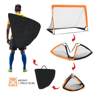 ชุดประตูฟุตบอลเด็กแบบพับได้ พกพาสะดวก ปรับแต่งได้ สำหรับฝึกซ้อม - Product Image 6