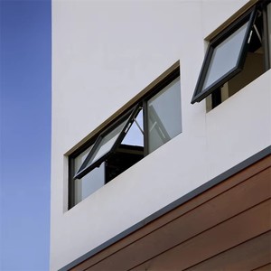 Diseño de ventanas personalizado al por mayor para ventana de toldo colgante triple de Filipinas con mosquitera - Product Image 2