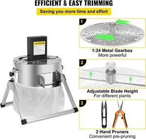 Electric and Manual Hydroponic Dry Wet Cut Plant <strong>Bud</strong> Trimming Machine <strong>Bud</strong> Leaf Bowl <strong>Trimmer</strong> - Product Image 5