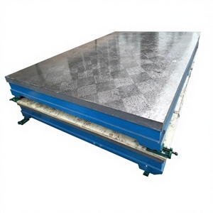 Plateforme d'assemblage en fonte HT250 de haute qualité, surface zinguée, précision 0,01 mm, dimensions personnalisables pour le soudage - Product Image 1