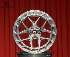 Ruedas CF WHEELS Personalizadas de Aluminio Forjado Cepillado 5x112/5x114.3/5x120 para BMW M2/M3 BENZ Audi <span class=keywords><strong>Lamborghini</strong></span> Toyota <span class=keywords><strong>Supra</strong></span> A90 A80 - Product Image 1
