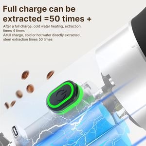 Machine à café portable multifonctionnelle 3 en 1 pour la maison et les voyages, machine à café à capsules manuelle, café froid et chaud, expresso - Product Image 2