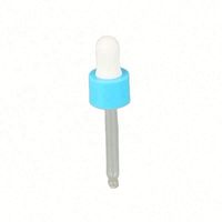 Flacon compte-gouttes en verre transparent bicolore de 4 oz avec 2 pipettes
