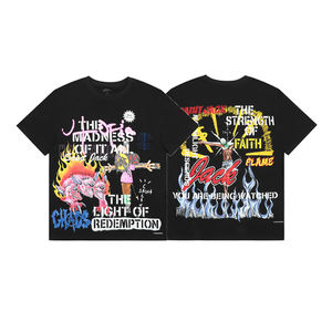 Di alta qualità <span class=keywords><strong>Cactus</strong></span> <span class=keywords><strong>Jack</strong></span> t Shirt abiti personalizzati da uomo di lusso abbigliamento da strada cotone pesante stampa magliette Oversize per gli uomini - Product Image 5