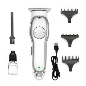 Kemei BES-9513 — <span class=keywords><strong>tondeuse</strong></span> à cheveux électrique professionnelle tout en métal doré, outil pour coiffeur - Product Image 2