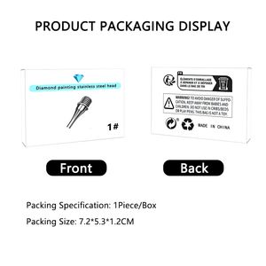 Пластиковые насадки для алмазной росписи 5D, экологичные инструменты для рисования натюрмортов, оптом - Product Image 6