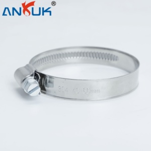 Collier de serrage en acier inoxydable de type allemand durable 304 316, <span class=keywords><strong>bande</strong></span> large <span class=keywords><strong>renforcée</strong></span> 10 mm 12 mm 25 mm pour le traitement de l'eau, utilisation en conduite de pompage - Product Image 6