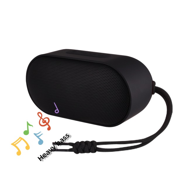 Free Sample Portable Speaker With Wireless Bluetooth IPX6 Bass Sound Speaker Outdoor Waterproof Bluetooth Speaker
