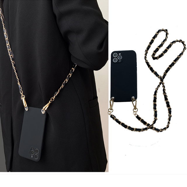 Leather Bracelets Strap Chain Crossbody Lanyard Phone Case for iphone 14 12 11 13 Pro Max Mini XR X XS 6 7 8 Plus SE 2020 Cover