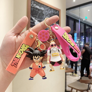 Lindo Llavero Colgante de Dragón 3D de Dibujos Animados, Accesorios para Llaves de Coche y Bolsos al por Mayor con Correa de Muñeca, Llavero Personalizado, Regalo - Product Image 1