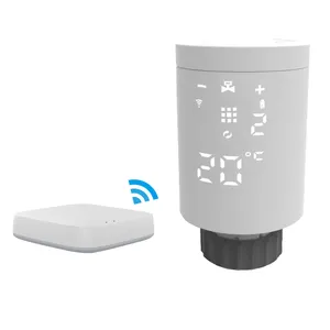 HY368 Tuya WIFI ZigBee TRV (Thermostatic Radiator Valve) for radiator heating system