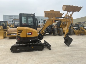 Mini-excavatrice sur chenilles SY35U de 3,5 tonnes pour moteur diesel, certifiée CE EPA, avec pompe et boîte de vitesses, garantie 1 an - Product Image 6