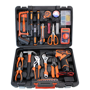 Outils électriques pour la maison OEM, kits de tournevis combinés, trousse de réparation automobile, ensembles de perceuses, ensemble d'outils à main pour la maison, boîte à outils cadeau - Product Image 1
