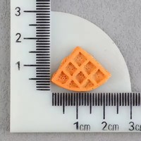 Cabochon à pain miniature artificiel pour la fabrication de bijoux Résine plate avec thème alimentaire Fournitures artisanales Modèle souvenir