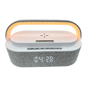 Altavoz inalámbrico de luz RGB de 15W al por mayor con carga tipo <span class=keywords><strong>C</strong></span> ruido blanco sonido HiFi para teléfono móvil para fiesta en casa - Product Image 4