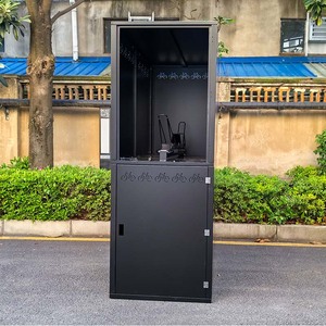 Casiers <span class=keywords><strong>pour</strong></span> motocyclettes Boîte de rangement de <span class=keywords><strong>garage</strong></span> Boîte en métal <span class=keywords><strong>pour</strong></span> vélo Mini moto <span class=keywords><strong>pour</strong></span> vélo Abri de <span class=keywords><strong>jardin</strong></span> Armoire <span class=keywords><strong>pour</strong></span> vélos en acier - Product Image 2